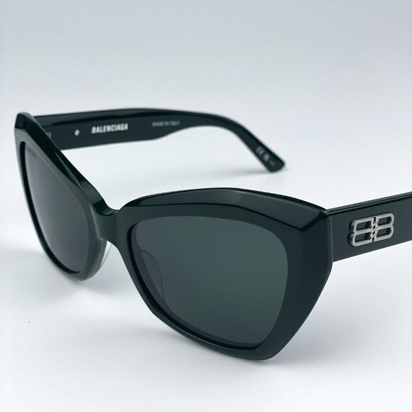 SALE! NEW Balenciaga BB0271S 004 Green Cat Eye Women Sunglasses main image 11